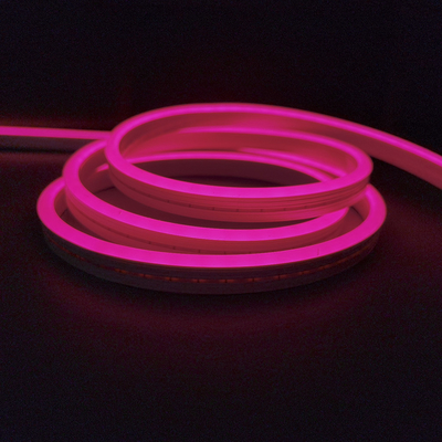 8MM Biegenibler rosa Neon-LED Streifen, führte die Leuchtreklame 45 LM/W IP65 IP67 IP68 wasserdicht