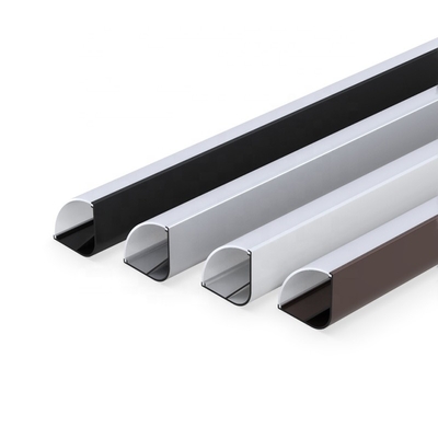Angebrachter LED-Eckoberflächenkanal, LED-Streifen-Diffusor-Ecke 30×30mm für Küche