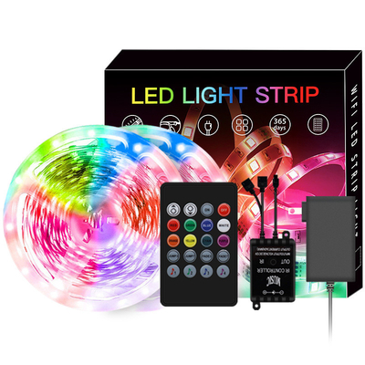 Streifen Bluetooth APP-Steuer-5050 RGB LED wasserdicht für Innendekoration im Freien