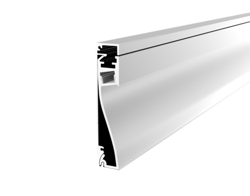 Umsäumen Profil-Aluminiumlegierungs-des Materials der Fasergipsplatten-LED für 10mm Breite geführten Streifen