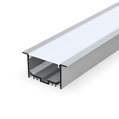 Biegenibles verschobenes LED-Profil, Streifen-Licht-silberne Farbe Soemaluminiumprofil-LED