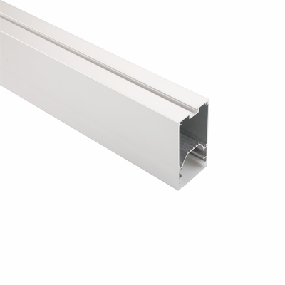 Verschobenes Aluminium-LED-Streifen-Licht-Profil 40×75mm für Wohnzimmer