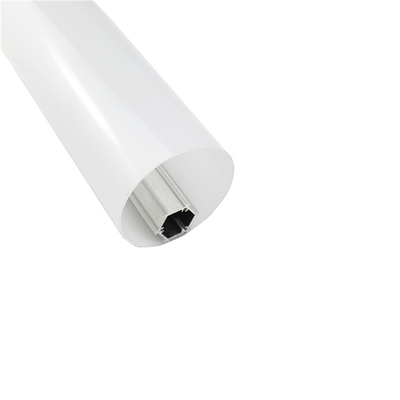 Rundes LED-Profil zum Aufhängen aus Aluminium, Durchmesser 40 mm, 50 mm, 60 mm