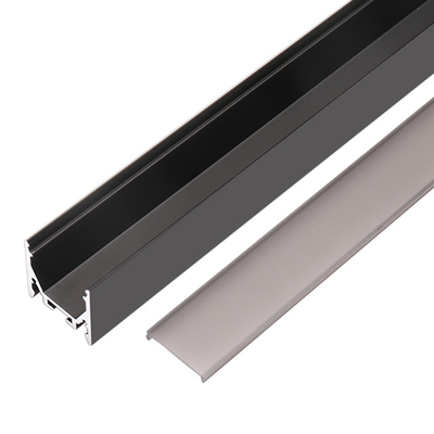 Modernes Innenangebrachtes LED-Oberflächenprofil 25mmx25mm für LED-Lichtdiffusor