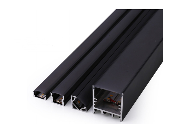 Modernes Innenangebrachtes LED-Oberflächenprofil 25mmx25mm für LED-Lichtdiffusor