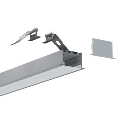 50x35mm LED Trockenmauer-Kanal, silbernes Aluminiumprofil für LED, die Streifen beleuchtet