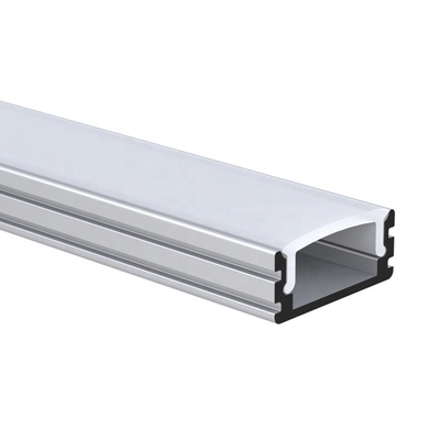 Weißes oberflächenmontiertes LED-Profil, U-förmiger LED-Aluminiumkanal 17,4 mm x 8,5 mm
