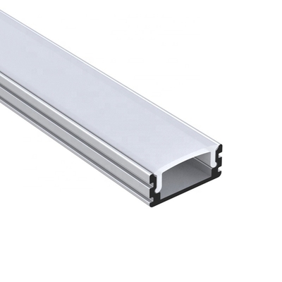 Weißes oberflächenmontiertes LED-Profil, U-förmiger LED-Aluminiumkanal 17,4 mm x 8,5 mm