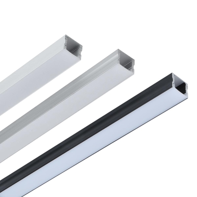 Oberflächen- angebrachtes LED Profil-Plastik- Aluminium-Material 6063 T5 der Verdrängungs-