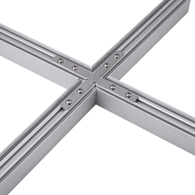 Quadrat-Aluminiumkanal für LED-Streifen-Beleuchtung 25mm x 25mm Maß