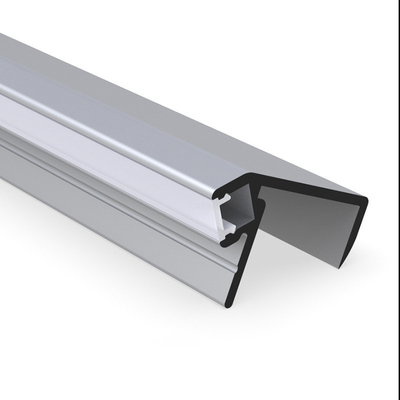 Profil der Trockenmauer-Ecken-LED, Streifen-Gasruß-Silber-Farbe 45 Grad-LED