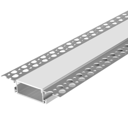 Gips-Decken-Trockenmauer-Aluminiumprofil für LED-Streifen-Beleuchtung 98mm x 18mm