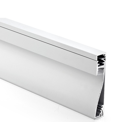 Umsäumen Profil-Aluminiumlegierungs-des Materials der Fasergipsplatten-LED für 10mm Breite geführten Streifen