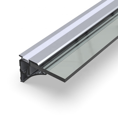 Angebrachtes Oberflächenprofil der Fasergipsplatten-LED, silberner verdrängter Aluminium-LED-Kanal