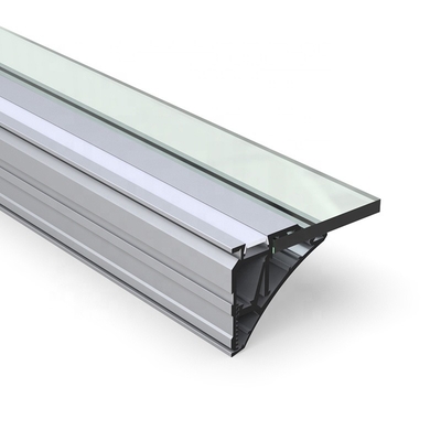 Angebrachtes Oberflächenprofil der Fasergipsplatten-LED, silberner verdrängter Aluminium-LED-Kanal