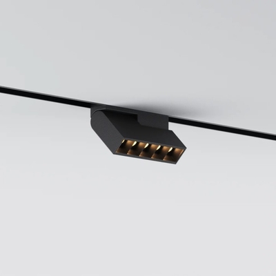 Magnetische vertiefte Bahn-Licht-Schiene ringsum 48V 16mm für lineares Licht