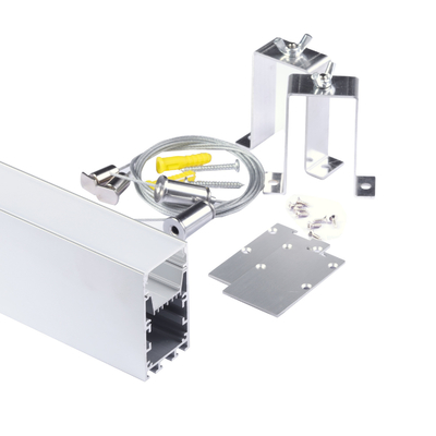 1M 2M U-Form geführte Aluminiumkanal-Wand-Innenbeleuchtung pulverbeschichtet