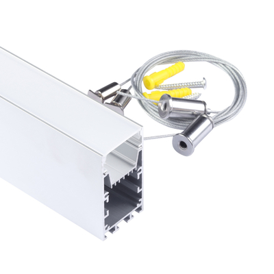 1M 2M U-Form geführte Aluminiumkanal-Wand-Innenbeleuchtung pulverbeschichtet