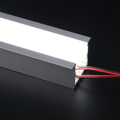 U-Form 6063 LED-Streifen-Aluminiumkanal, abgehängtes LED-Extrusionsprofil