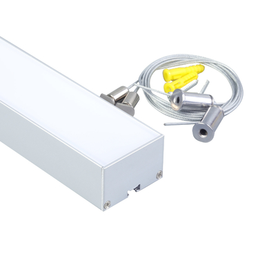 6063 T3 quadratisches geführtes Streifen-Licht-Aluminiumprofil für Hauptbeleuchtung