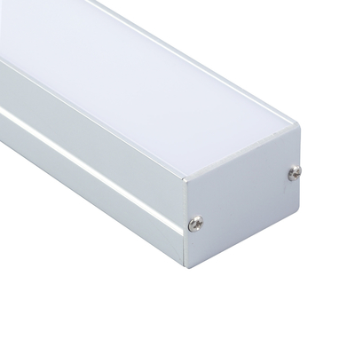 T8 Extrudierter Aluminium-Montagekanal mit LED-Profil zur Oberflächenmontage