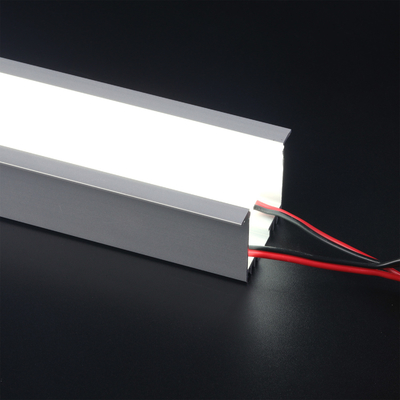Alloy 6063 Wall Recessed Suspendierter LED-Aluminiumkanal 48x32mm