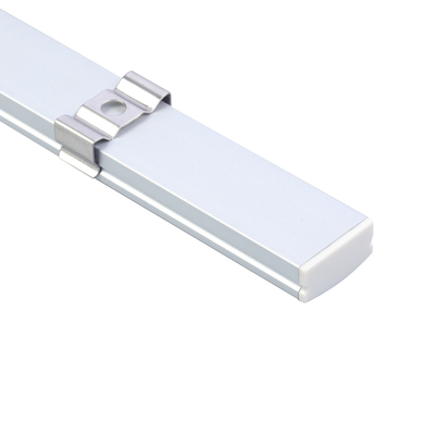 Innenbeleuchtung Oberfläche Aluminium LED-Profil milchig weißer Diffusor