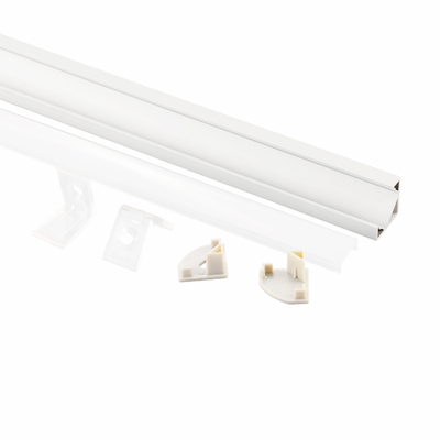 V-förmiges Kabinett-Licht/Streifen-Licht-Ecken-LED-Profil Aluminium 18X18mm