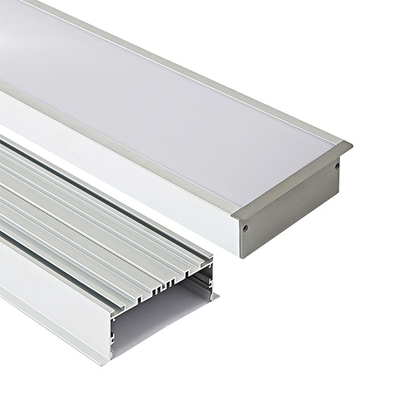 LED-Streifen-Licht, das Aluminiumkanal Profil des Gips-LED vertiefte, fertigte anodisiert besonders an