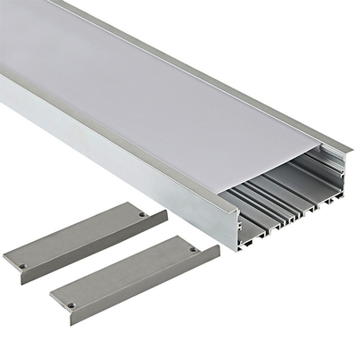LED-Streifen-Licht, das Aluminiumkanal Profil des Gips-LED vertiefte, fertigte anodisiert besonders an