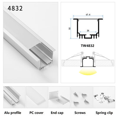 An der Wand befestigtes flaches LED Aluminiumprofil des neuen Entwurfs-für Küchen-Beleuchtung