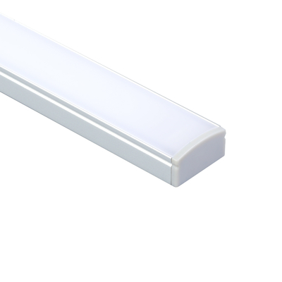 Dünnes 8mm geführtes Streifen-Aluminiumoberflächenprofil, linearer heller Zollplombe Kanal