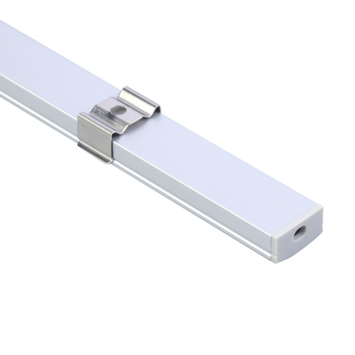 Dünnes 8mm geführtes Streifen-Aluminiumoberflächenprofil, linearer heller Zollplombe Kanal