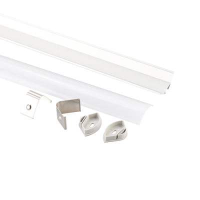 30mm Größen-V-Form Profil-Aluminium der 90 Grad-Ecken-LED für LED-Streifen