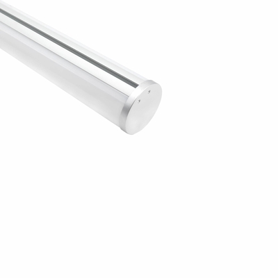60mm PC verschob milchige Abdeckungs-Verdrängung geführtes Aluminiumprofil für Decken-Beleuchtung