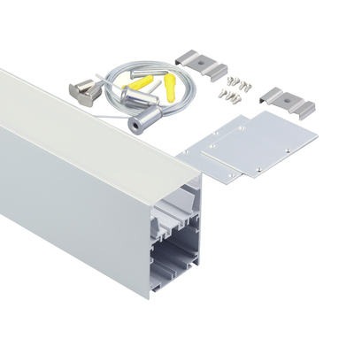 50x75mm Büro führte lineares Licht verschobenes geführtes Profil für hängendes Licht