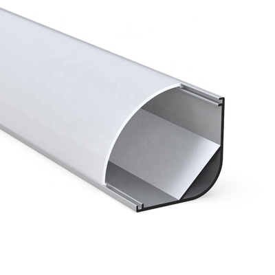 Weißer 30mm Eckaluminium-LED-Streifen-Kanal für Garderoben-Büro