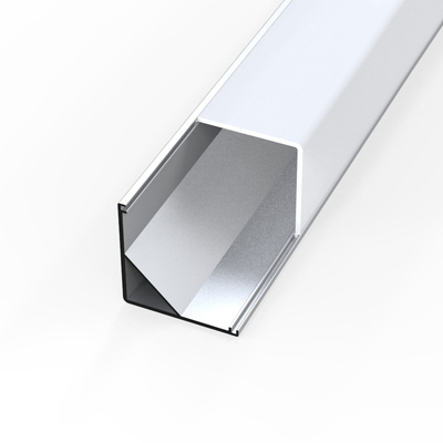 Streifen-Ecken-Kanal Soems LED, Aluminium-LED Kanal des v-förmigen der Verdrängungs-45 Grad-