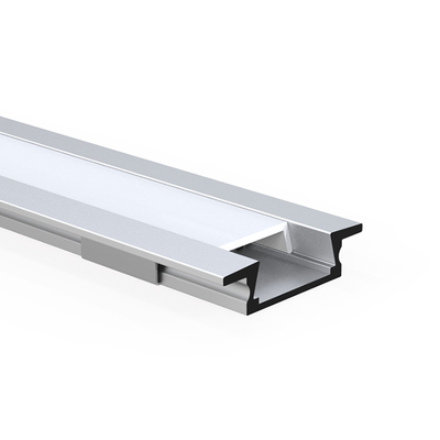 Quadratischer vertiefter LED-Streifenkanal, vertiefte LED-Verdrängung für Kabinett-Schrank