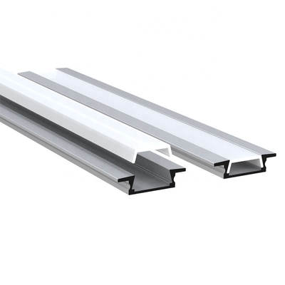 Quadratischer vertiefter LED-Streifenkanal, vertiefte LED-Verdrängung für Kabinett-Schrank