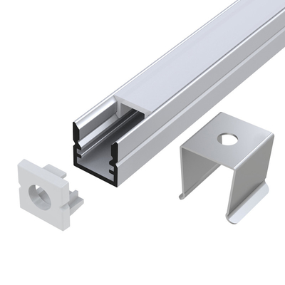 Aluminium-LED-Streifen-Licht-Diffusor, Oberflächenverdrängung des berg-LED für Turnhallen-Kino