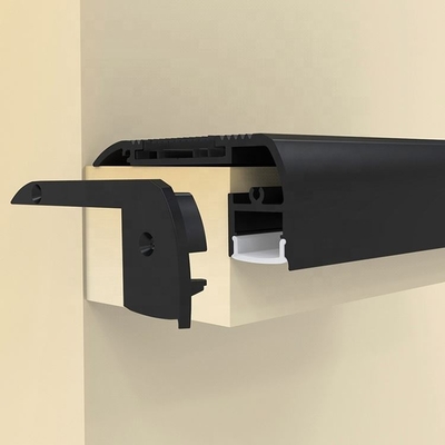 1m 2m der Fasergipsplatten-LED Material T5 Profil-Schwarz-Farbaluminiumlegierungs-6063