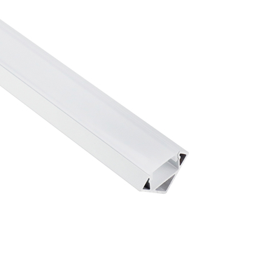Milchiger Kanal der Ecken-LED, Aluminiumeckstreifen 18mm x 18mm des bergs LED
