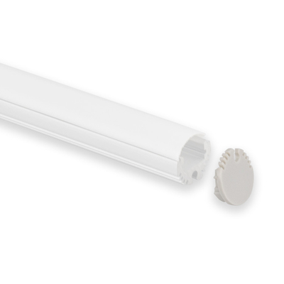Extrudiertes Aluminium-LED-Streifen-Lichtkanalprofil 20 mm x 20 mm