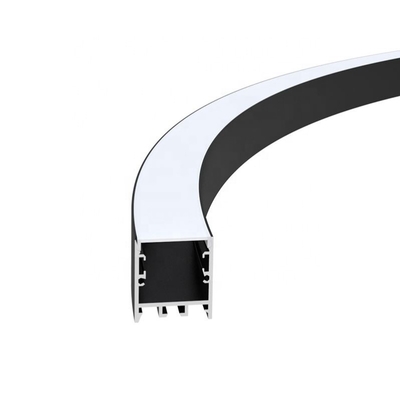 Profil-Aluminiumwohnung für LED-Neonbeleuchtung Bendable Biegenibles Soem