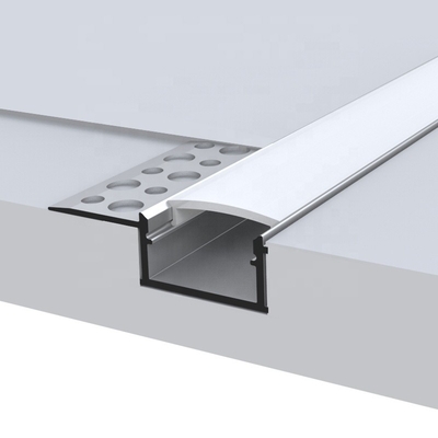 Heller Streifen vertiefte silberne Farbe LED-Kanal-Trockenmauer Trimless