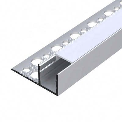 Dünnes Trimless-Fasergipsplatten-Erröten brachte Aluminium-LED-Profil-Kanal für Decke an