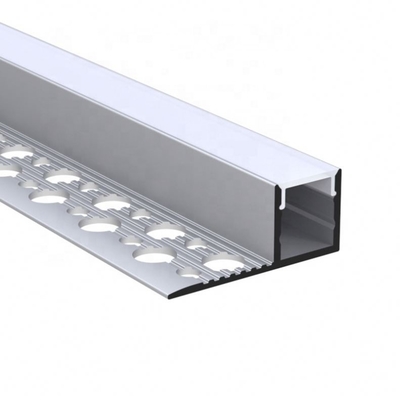 Dünnes Trimless-Fasergipsplatten-Erröten brachte Aluminium-LED-Profil-Kanal für Decke an