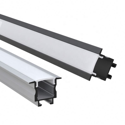 Ultra helle vertiefte LED-Profil, silberne verdrängte Aluminium-LED-Wohnung