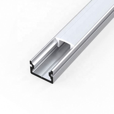 Quadrat Zummen angebrachtes Aluminium-Oberflächenmaterial LED-Profil-6063 für Küchenschrank
